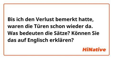 englisch verlust|More.